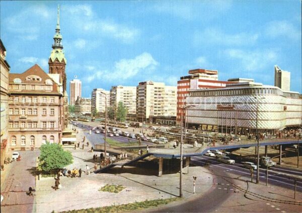 Leipzig Warenhaus Konsument am Brühl