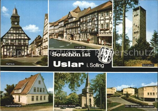 Uslar Solling Rathaus Lange Str Sollingturm Jugendher