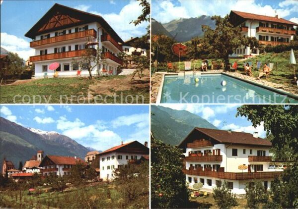 Schenna Meran Pension Garni Walchhof und Katnau Schwi