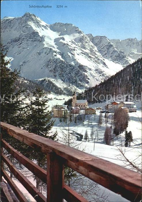 Sulden Solda mit Schöntaufspitze