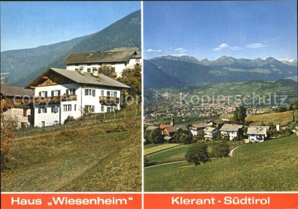 Klerant Brixen Suedtirol Haus Wiesenheim Panorama