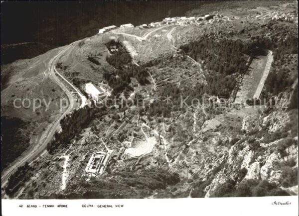 Delphi Fliegeraufnahme