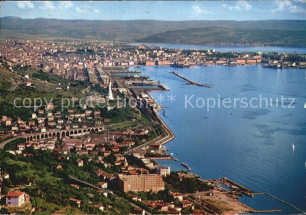 Trieste Fliegeraufnahme