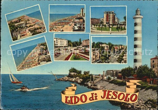 Lido di Jesolo Strandpartien Leuchtturm