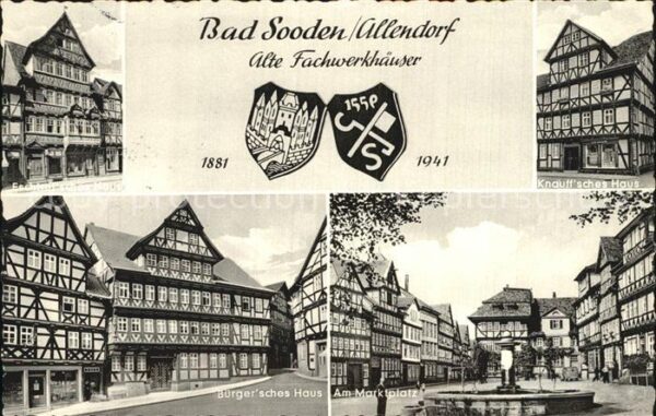 Bad Sooden-Allendorf Marktplatz Bürger´sches Haus