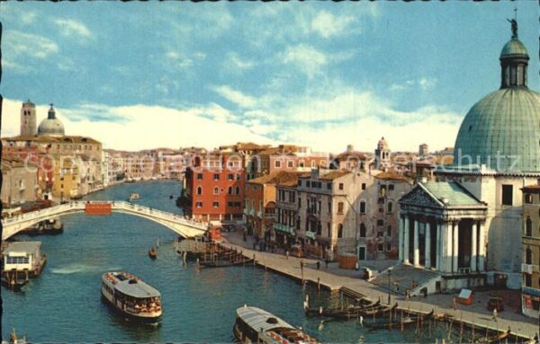 Venezia Venedig Ponte degli Scalzi Brücke