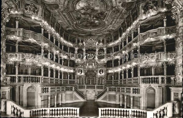 Bayreuth Markgräfliches Opernhaus Zuschauerraum