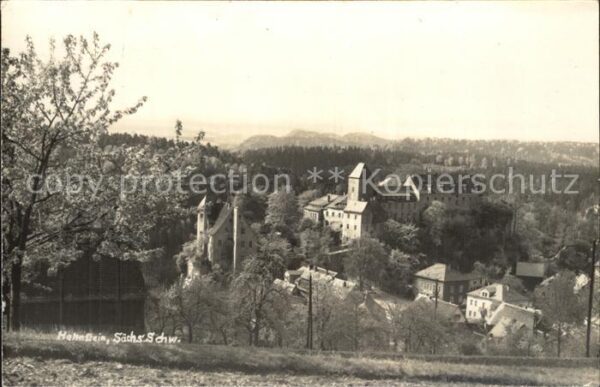 Saechsische Schweiz Hahnstein