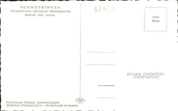 Schwetzingen Schlossgarten Arion – Bild 2