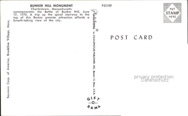 Charlestown Bunker Hill Monument – Bild 2
