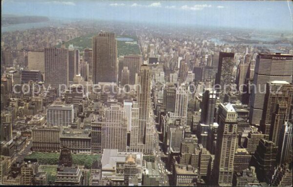 New York City Empire State Building Central Park