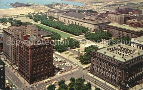 Cleveland Ohio Civic Center Federal Building Public Li
