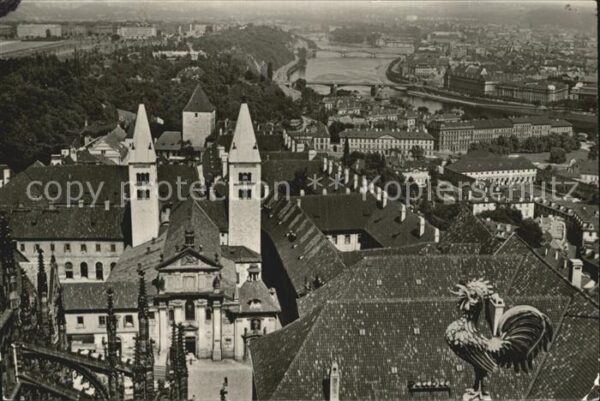 Praha Prahy Prague St. Vitus Cathedrale Prague vue de la c