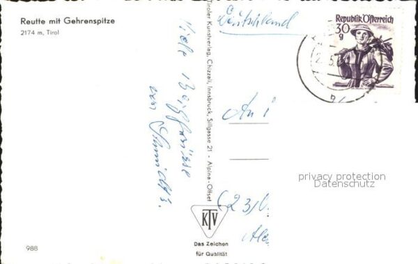 Tirol Region Reutte Gehrenspitze – Bild 2