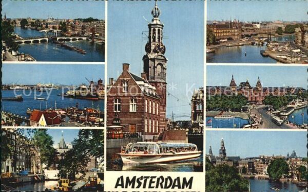 Amsterdam Niederlande Teilansichten