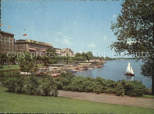 Hamburg Partie Außenalster