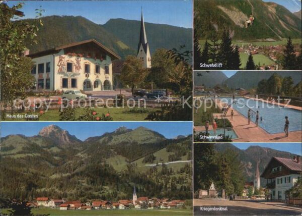 Bayrischzell Haus des Gastes Panorama Schwebelift Sc