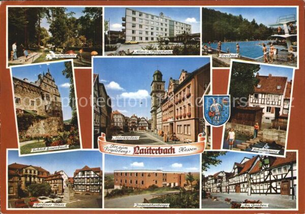 Lauterbach Hessen Minigolf Schloss Berliner Platz Jugendh