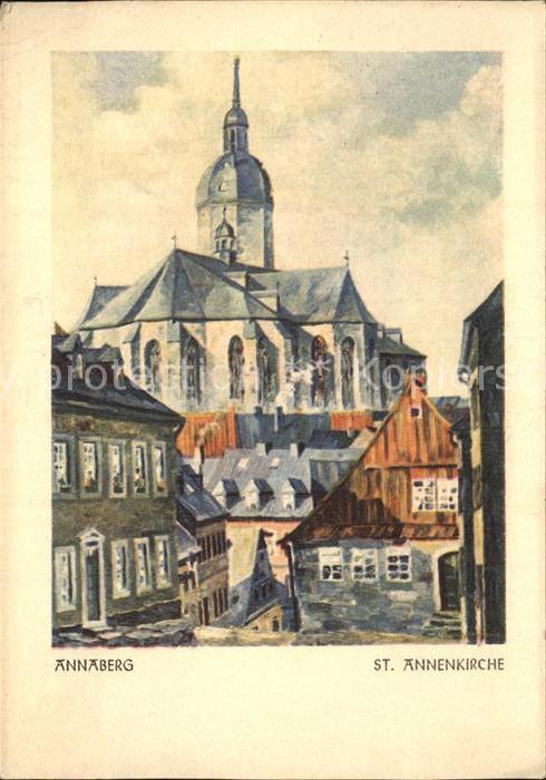 Annaberg-Buchholz Erzgebirge Gemälde
