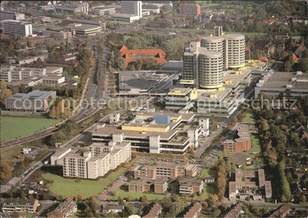 Muenster Westfalen Fliegeraufnahme Zentralklinikum