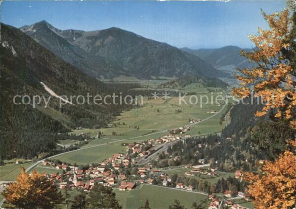 Bayrischzell Gesamtansicht mit Blick zur Aiplspitze