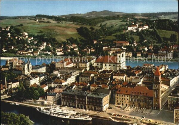 Passau Blick auf Maria Hilf