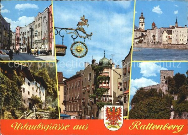 Rattenberg Tirol Burg Stadtplatz