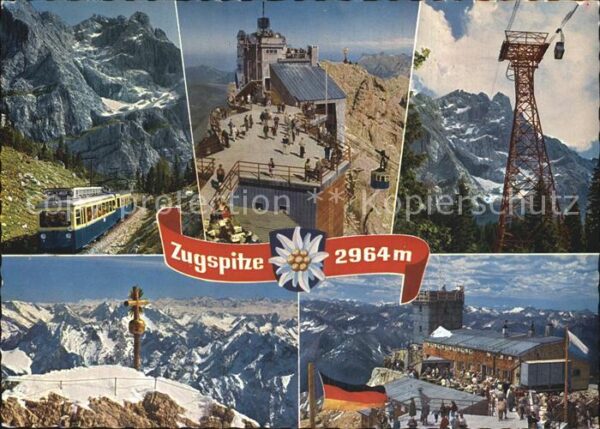 Zugspitze Zahnradbahn Bergstation Münchner Haus
