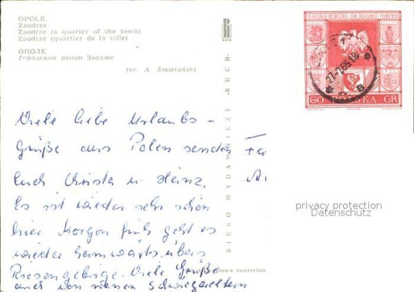 Opole Oppeln Oberschlesien Zaodrze – Bild 2