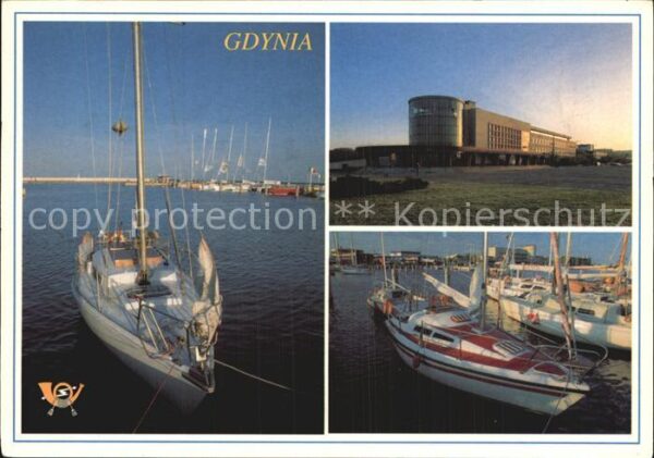Gdynia Pommern Jachthafen und Ozeanium