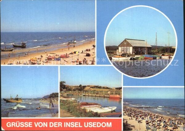 Ueckeritz Usedom Bootshafen Kölpinsee Koserow