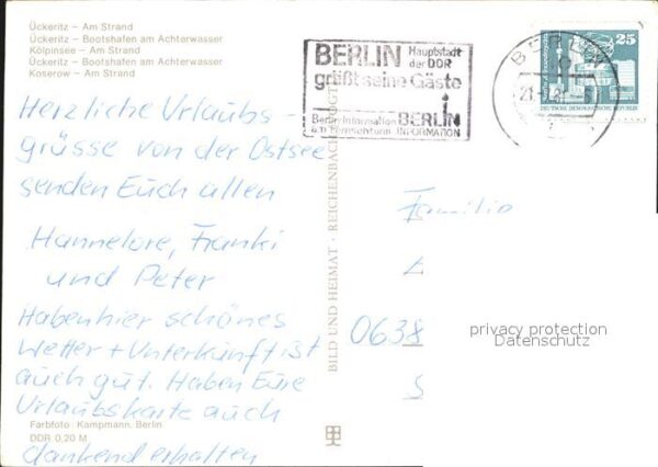Ueckeritz Usedom Bootshafen Kölpinsee Koserow – Bild 2