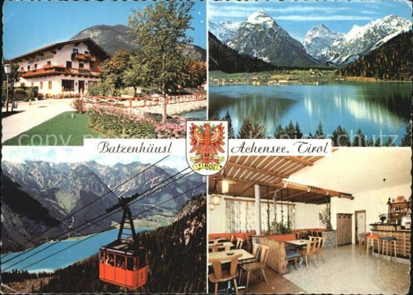 Achensee Batzenhäusel Seilbahn See
