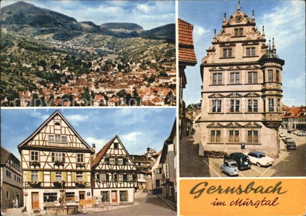 Gernsbach Altes Rathaus Hofstätte Gesamtansicht