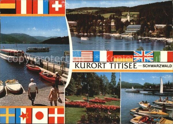 Titisee See Park Teilansicht