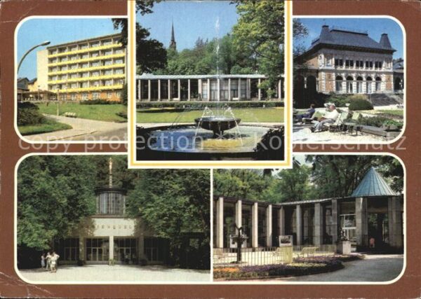 Bad Elster Sanatorienkomplex Clara Zetkin Wandelha