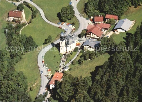 Berchtesgaden Fliegeraufnahme Wallfahrtskirche Maria