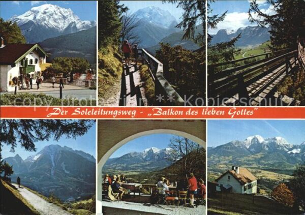 Berchtesgaden Der Soleleitungsweg