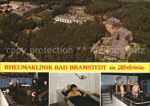 Bad Bramstedt Fliegeraufnahme Rheumaklinik Moorbad Wa