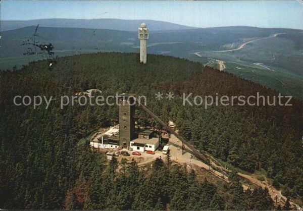 Braunlage Wurmbergbaude und Sender