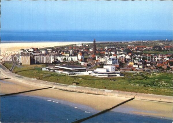 Borkum Fliegeraufnahme Kurhaus Meerwasserwelle