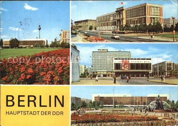Berlin Palast der Republik Staatsgebäude Inter
