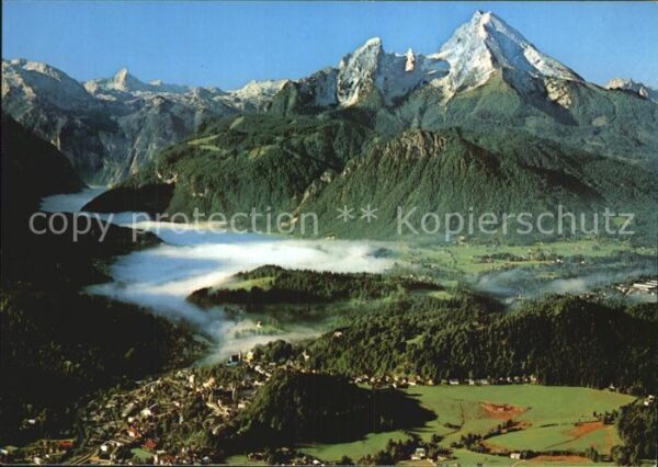 Berchtesgaden Blick von der Kneifelspitze