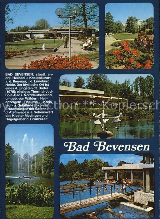 Bad Bevensen Kurpark Thermalbad Fontänen