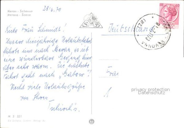 Schenna Meran Teilansicht – Bild 2