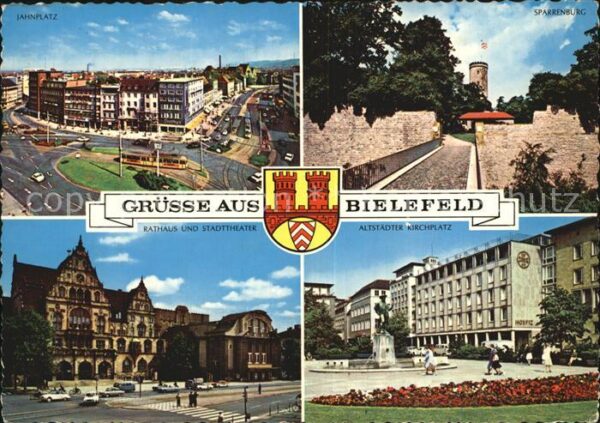 Bielefeld Jaahnplatz Rathaus Stadttheater Atstädt