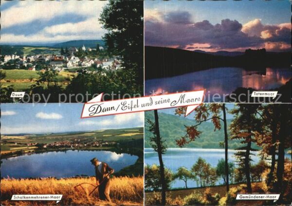 Daun Eifel Schalkenmehrerner Maar Gemünder Maar To