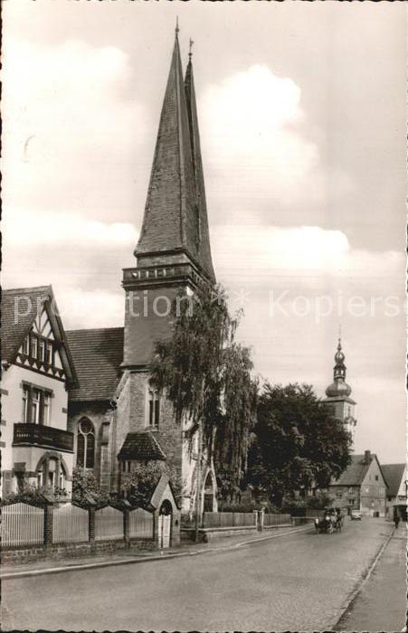 Salmuenster Bad Soden Ev und kath Kirche