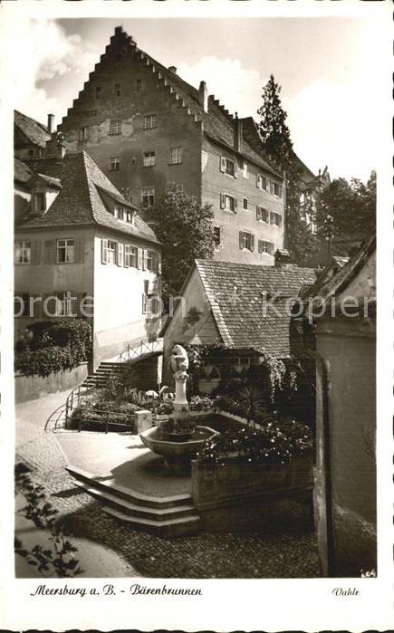 Meersburg Bodensee Bärenbrunnen