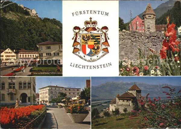 Vaduz Landesfürstliche Residenz Postplatz Sch